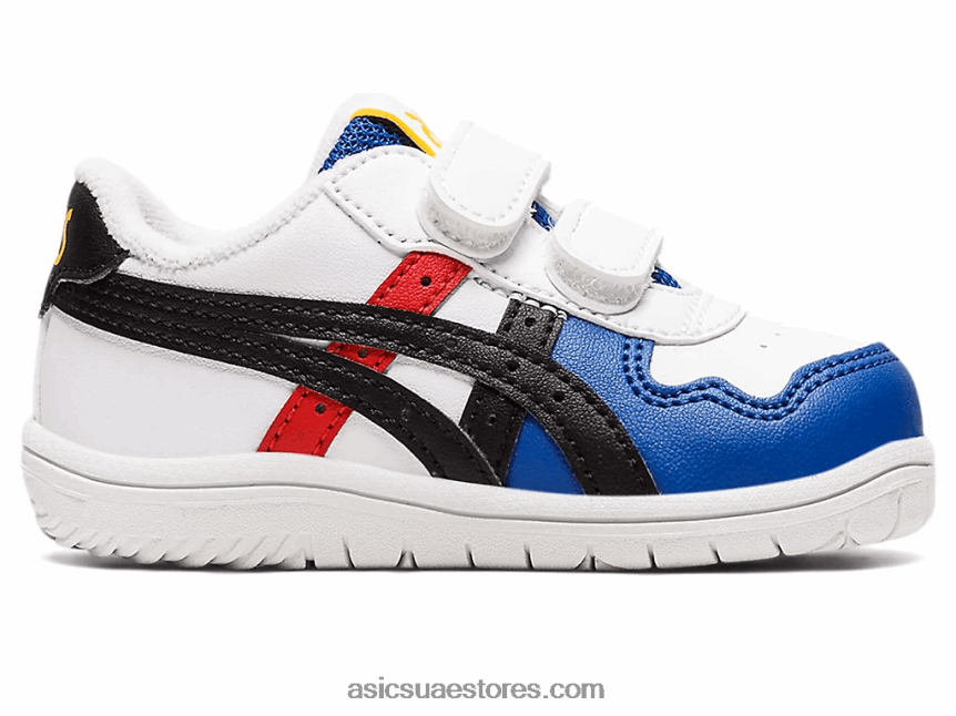 Asics أبيض أسود حجم اليابان طفل صغير 2N24DJ4428