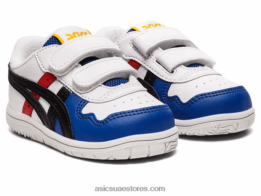 Asics أبيض أسود حجم اليابان طفل صغير 2N24DJ4428