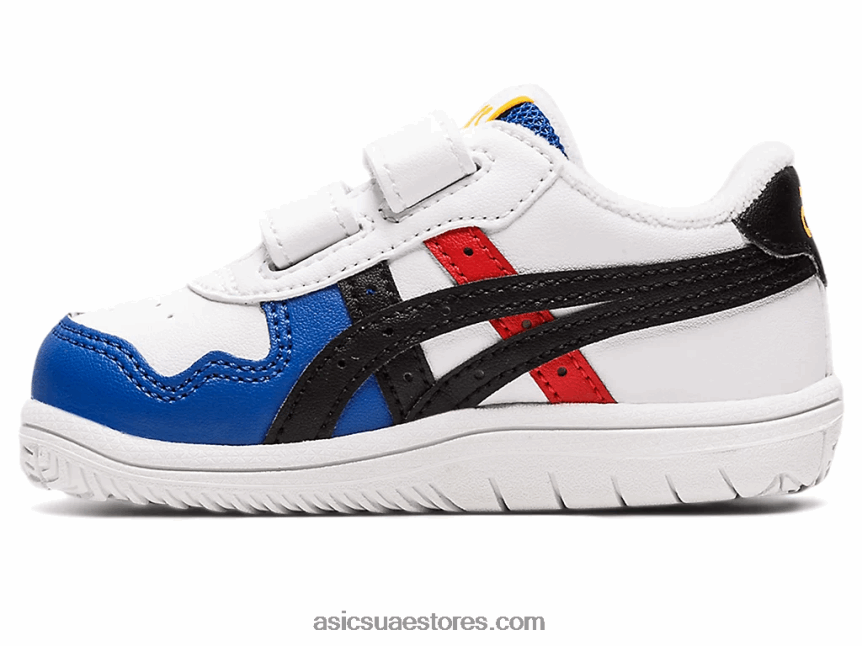 Asics أبيض أسود حجم اليابان طفل صغير 2N24DJ4428
