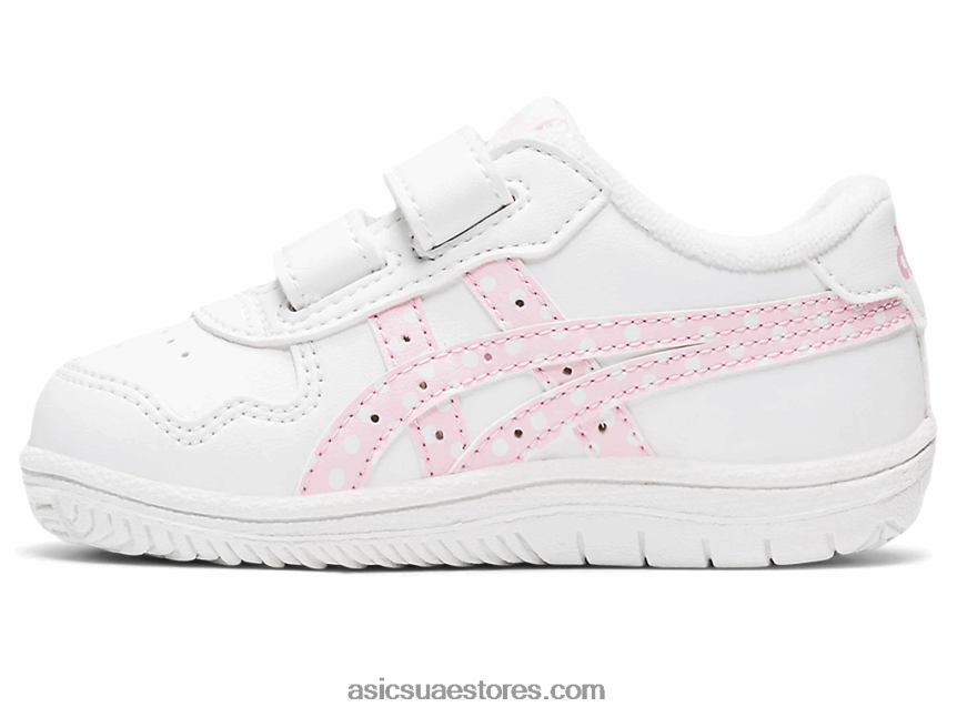 Asics حلوى بيضاء / قطن حجم اليابان طفل صغير 2N24DJ4448