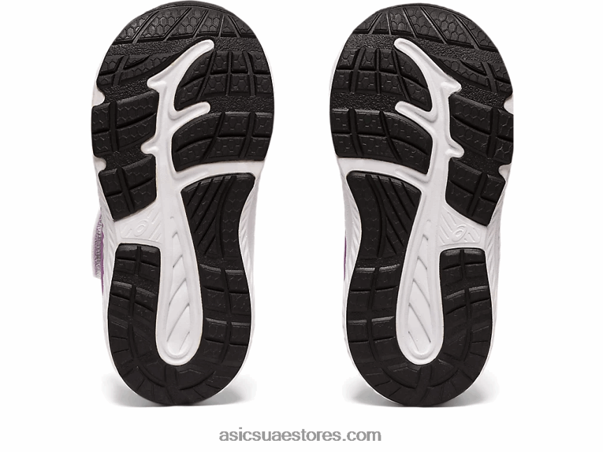 Asics توهج بيدمونت رمادي / لافندر تتعامل مع 7 حجم طفل صغير 2N24DJ4387