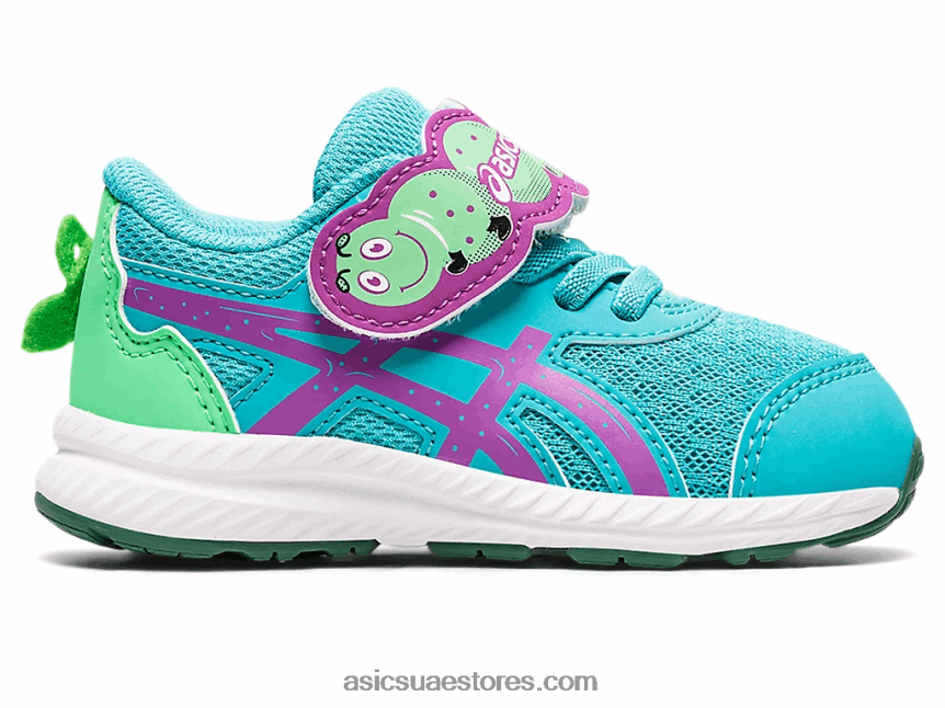 Asics زجاج البحر / السحلية تتعامل مع 8 ساحة مدرسة بحجم طفل صغير 2N24DJ4411