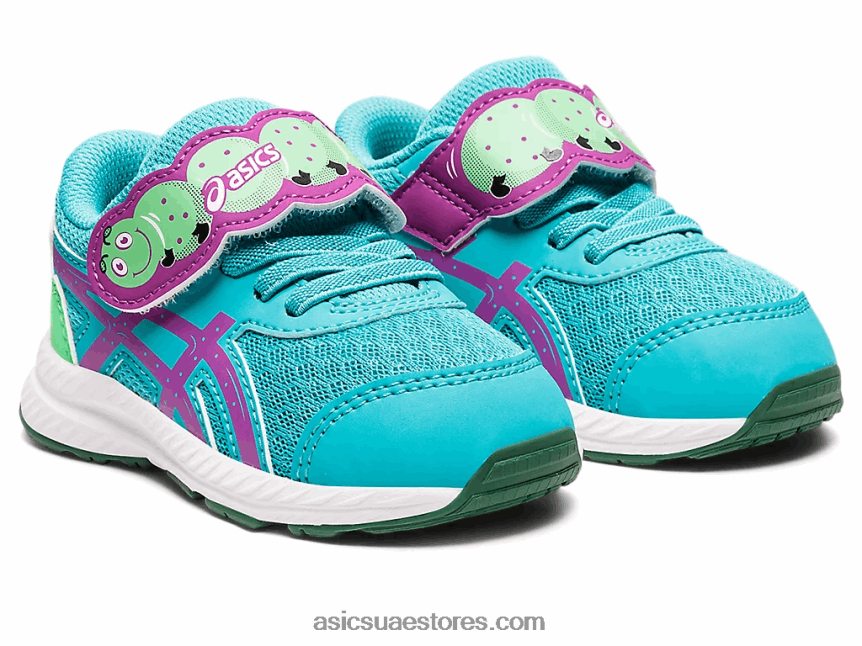 Asics زجاج البحر / السحلية تتعامل مع 8 ساحة مدرسة بحجم طفل صغير 2N24DJ4411
