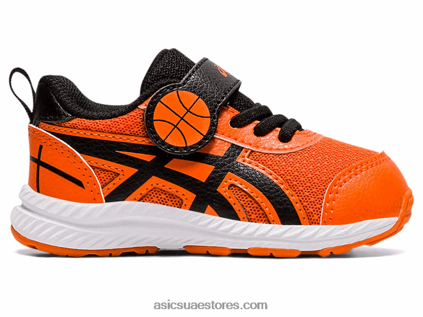Asics habanero / أسود تتعامل مع 7 حجم طفل صغير 2N24DJ4521