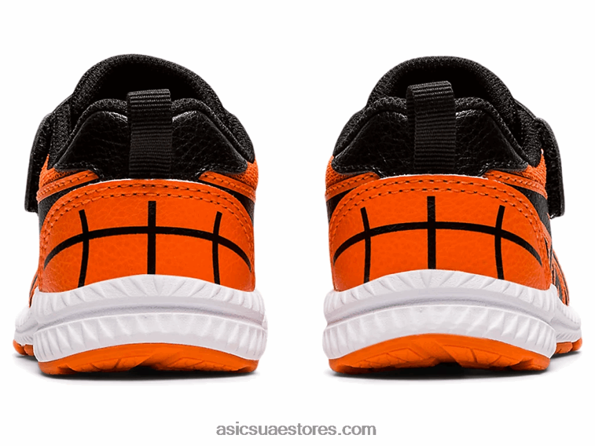Asics habanero / أسود تتعامل مع 7 حجم طفل صغير 2N24DJ4521